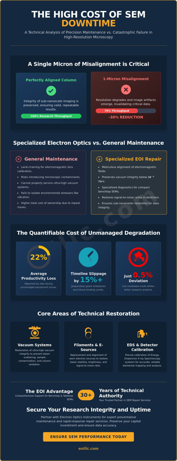 Expert SEM Repair Services in New Jersey: Ensuring Precision in Electron Microscopy