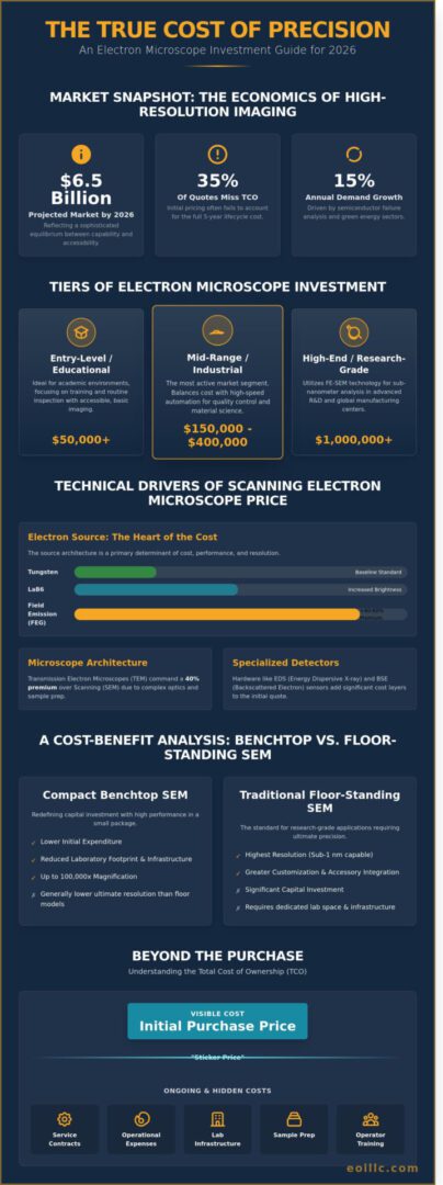 How Much Does an Electron Microscope Cost? A Comprehensive 2026 Price Guide