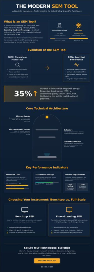 The SEM Tool: A Comprehensive Guide to Modern Scanning Electron Microscopy Platforms in 2026
