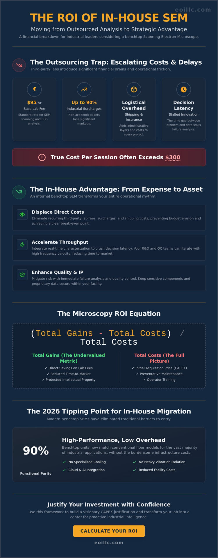 Calculating ROI for a Benchtop SEM: A Strategic Financial Framework for 2026