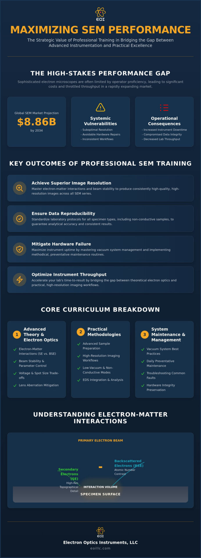 Professional SEM Training: Mastering Scanning Electron Microscopy for Research and Industry in 2026