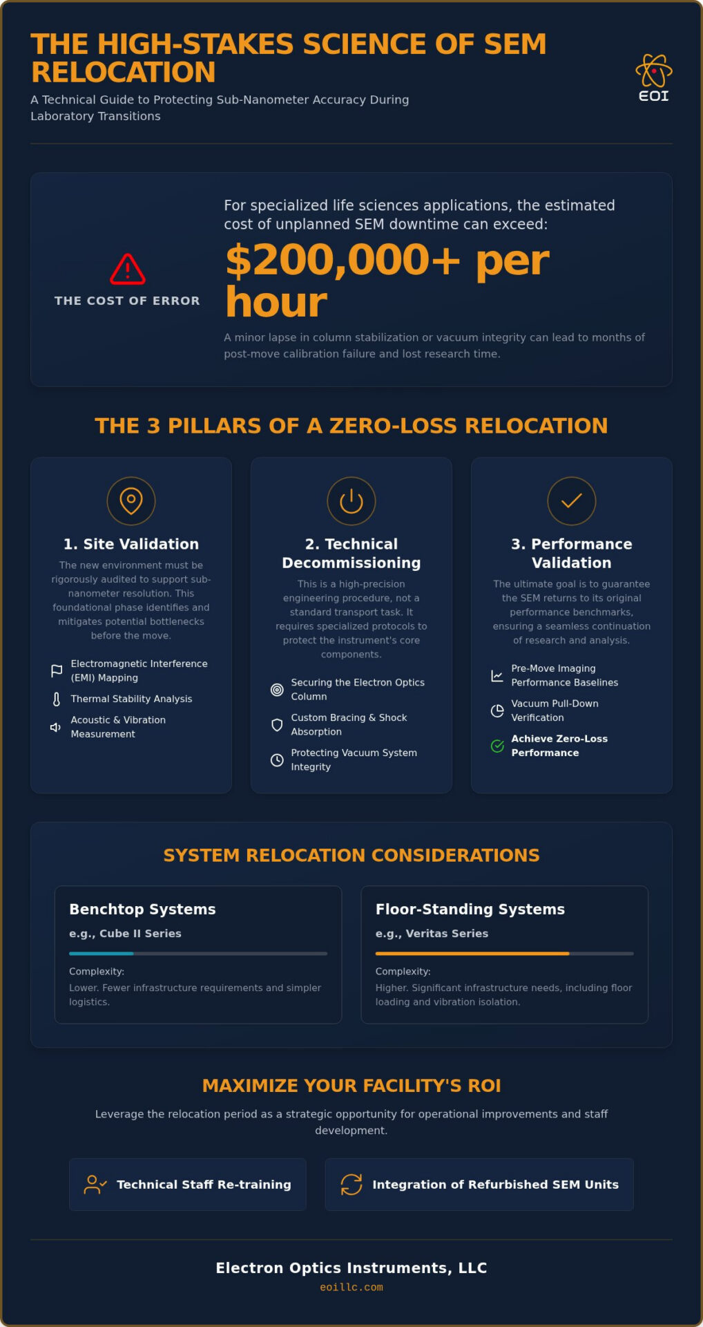 SEM Relocation Services: A Technical Guide to Scientific Instrument Transport in 2026