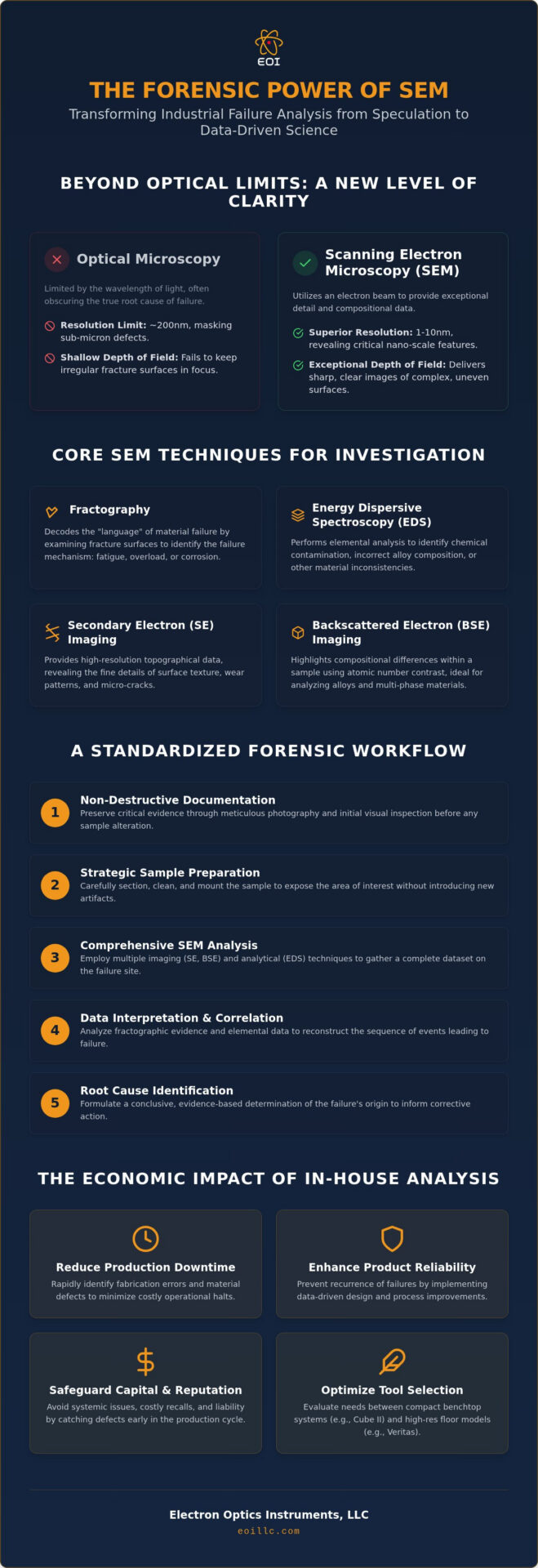 SEM Failure Analysis: Root Cause Identification Guide