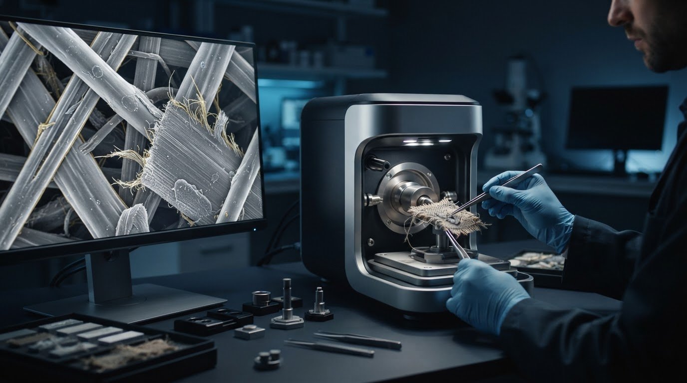 Analyzing Fiber and Textile Microstructures: A Practical SEM Workflow
